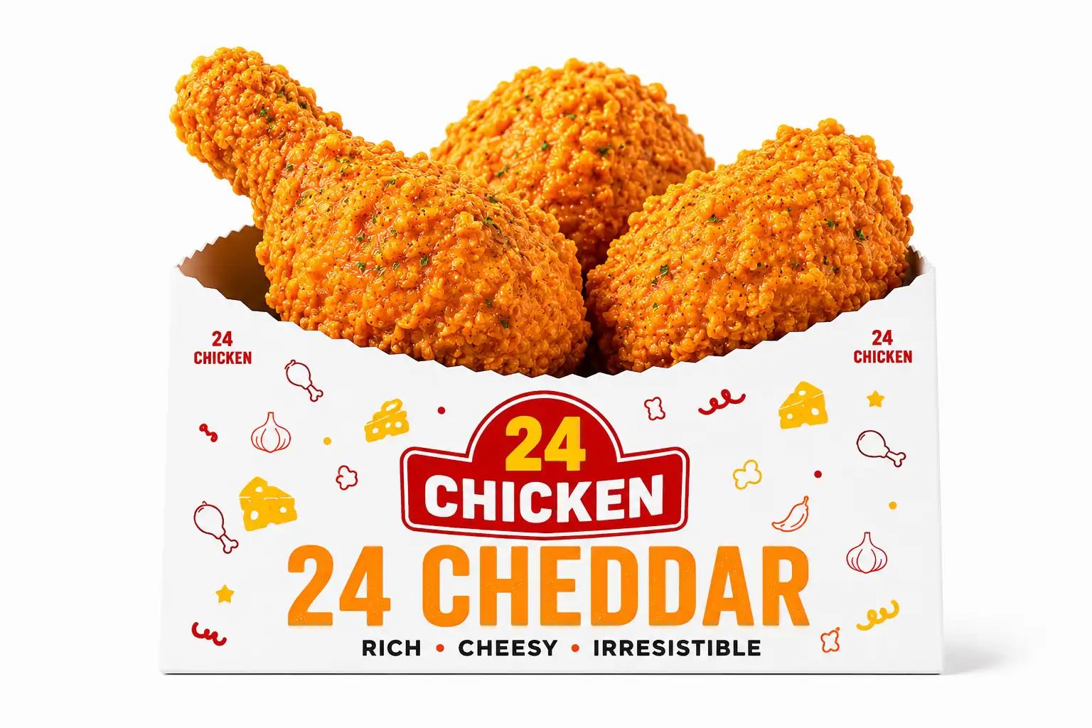 24 Cheddar Flavor 2 24 Cheddar Flavor
