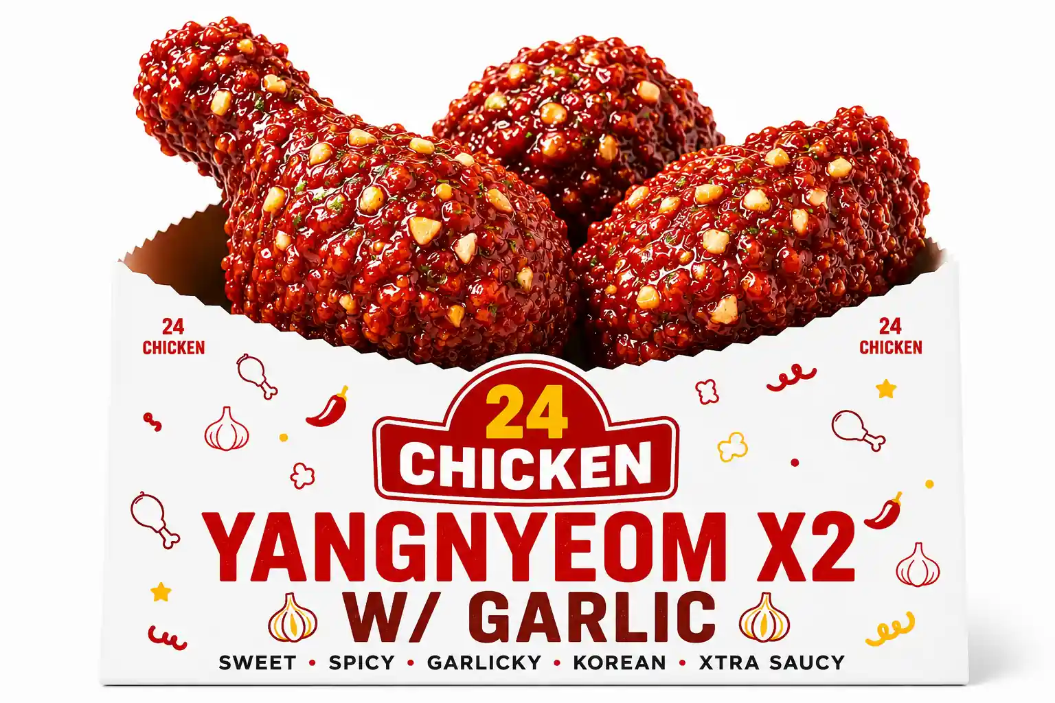 Yangnyeom X2 With Garlic Yangnyeom X2 With Garlic