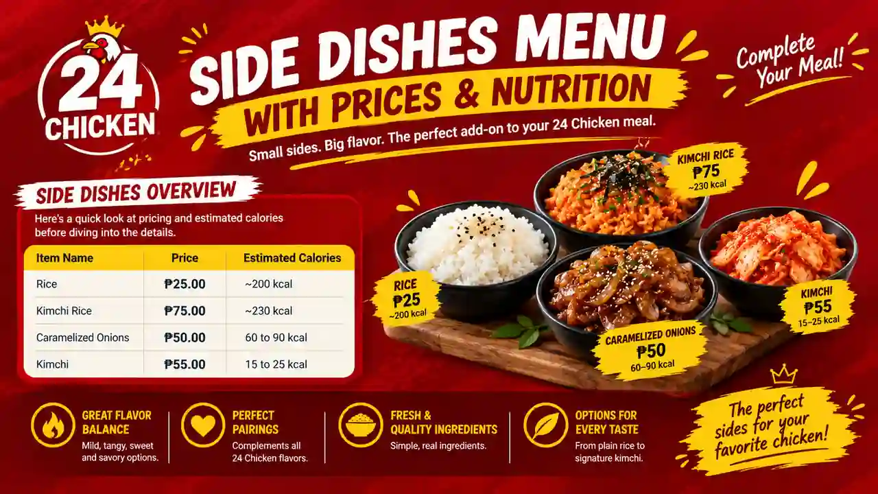 24 chicken side dishes menu 24-chicken-side-dishes-menu